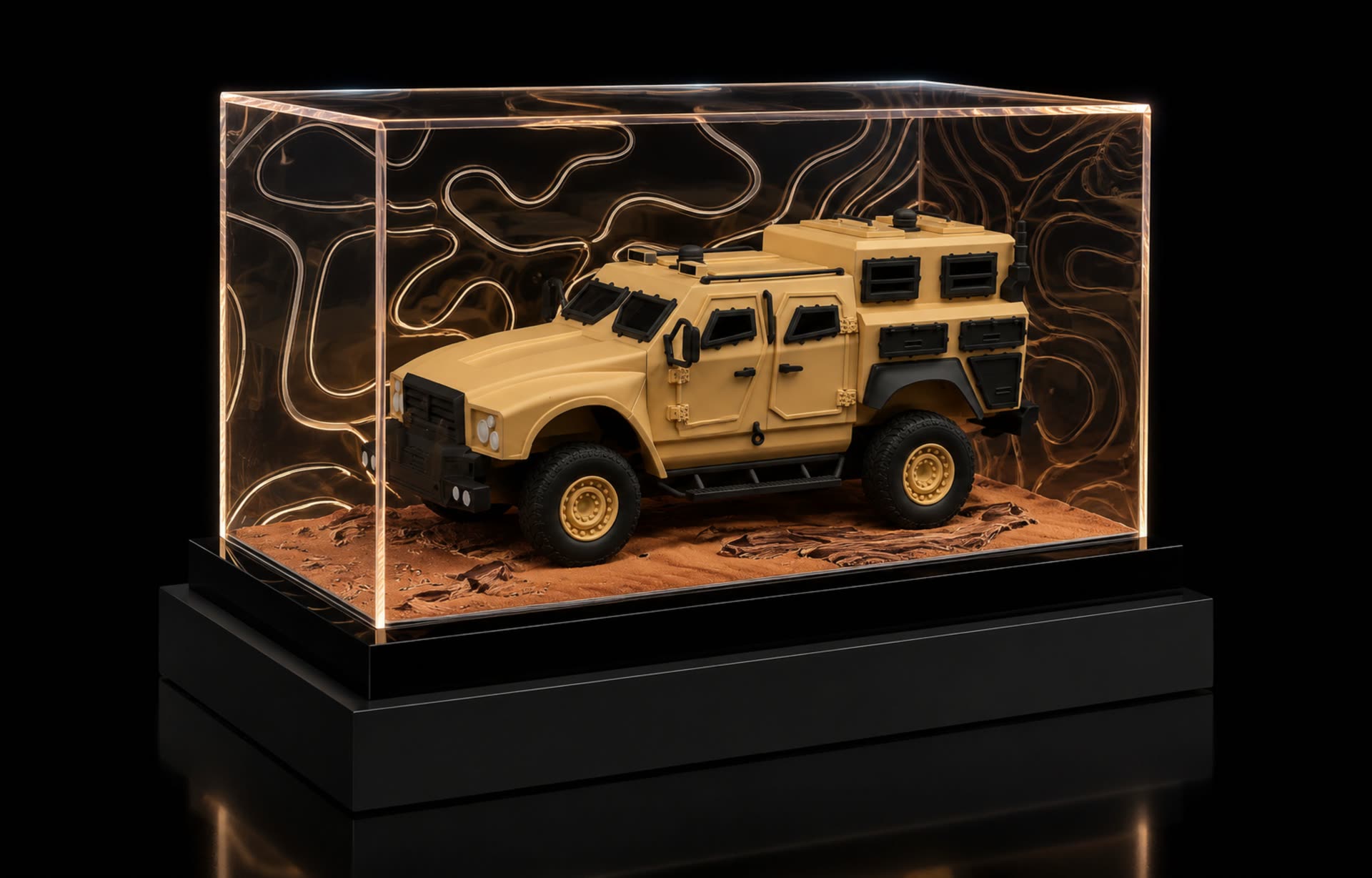IDEX Display, APC scale model